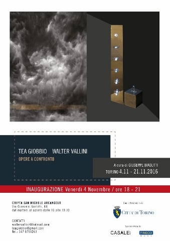 Tea Giobbio / Walter Vallini - Opere a confronto